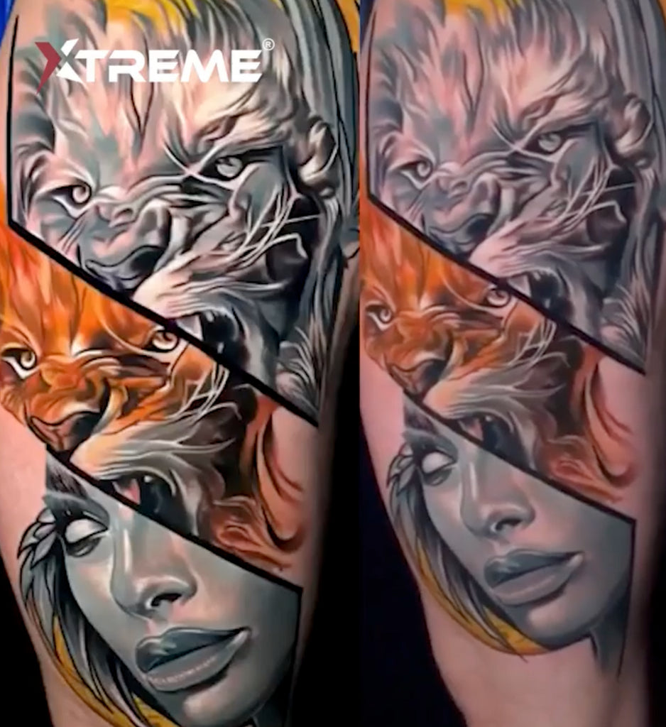 The Art of Collage Tattoos: An Eclectic Fusion of Images and Elements